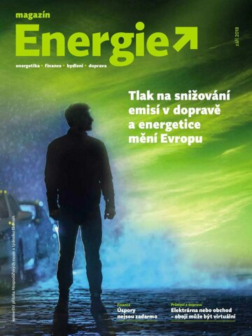 Obálka e-magazínu Ekonom 38 - 20.9.2018 magazín Energie
