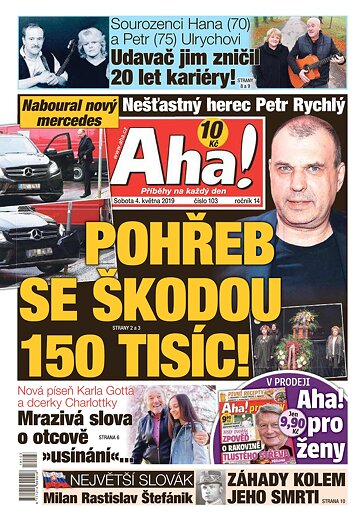 Obálka e-magazínu AHA! 4.5.2019