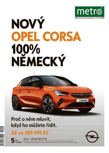 Obálka e-magazínu deník METRO 14.1.2020