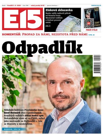 Obálka e-magazínu E15 3.8.2020