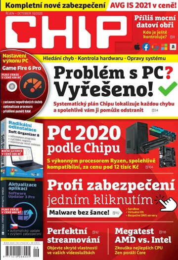 Obálka e-magazínu CHIP 10/2020