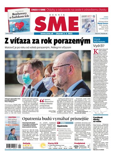 Obálka e-magazínu SME 2-3-2021