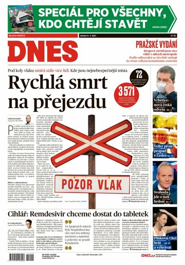 Obálka e-magazínu MF Dnes 21.4.2021