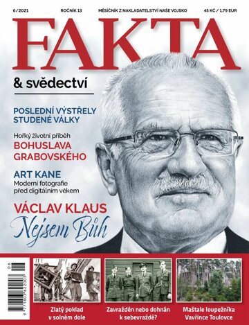 Obálka e-magazínu Fakta a svědectví 6/2021