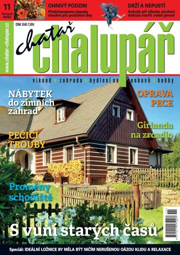 Obálka e-magazínu Chatař Chalupář 11/2021