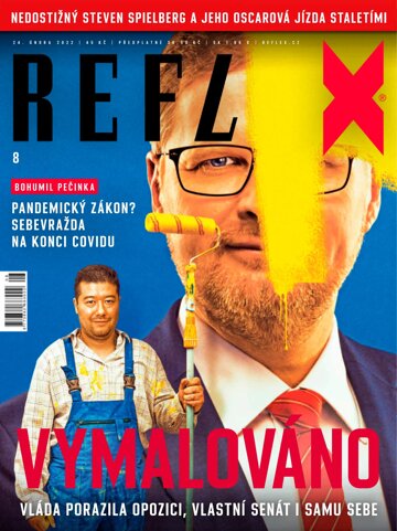 Obálka e-magazínu Reflex 8/2022
