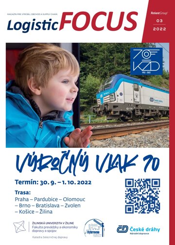 Obálka e-magazínu Logistic FOCUS 3/2022