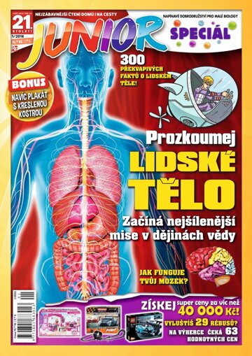 Obálka e-magazínu 21. století JUNIOR speciál 1/16