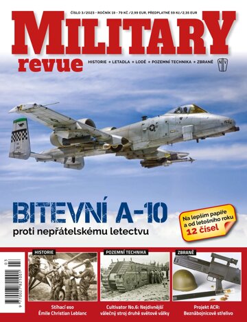 Obálka e-magazínu Military revue 3/2023