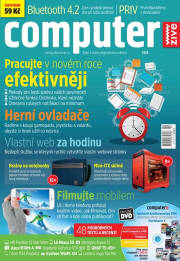 Obálka e-magazínu Computer 2/2016