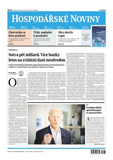 Obálka e-magazínu Hospodářské noviny 081 - 26.4.2023