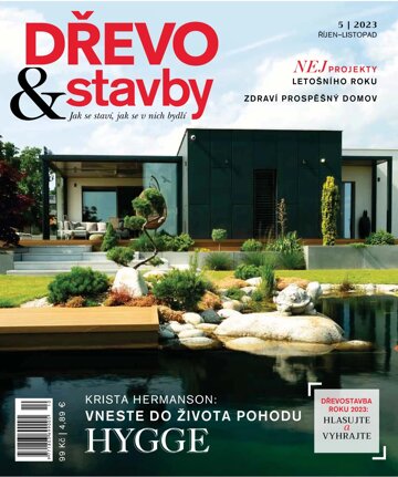 Obálka e-magazínu DŘEVO&stavby 5/2023