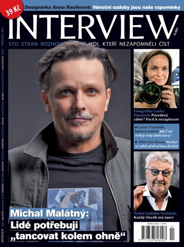 Obálka e-magazínu INTERVIEW 12/2023