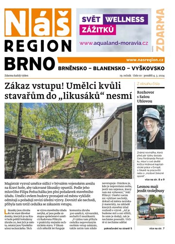 Obálka e-magazínu Náš Region - Brno 10/2024