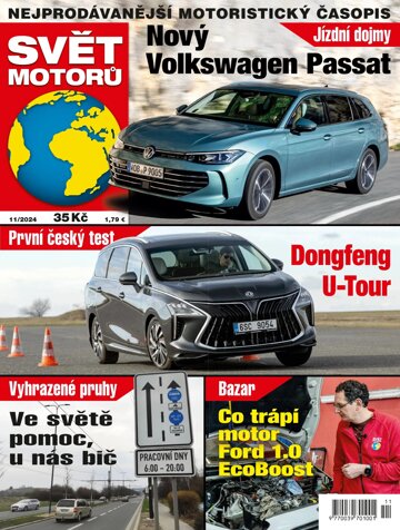 Obálka e-magazínu Svět motorů 11/2024