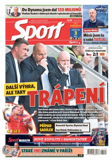 Obálka e-magazínu Sport 11.6.2024