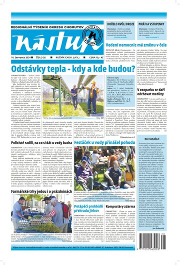 Obálka e-magazínu Nástup 28/24