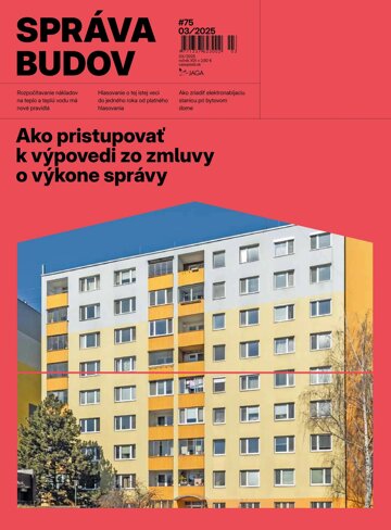 Obálka e-magazínu Správa budov 3/2025