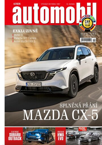 Obálka e-magazínu Automobil 4/2026