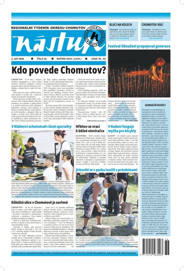 Obálka e-magazínu Nástup 36/2026