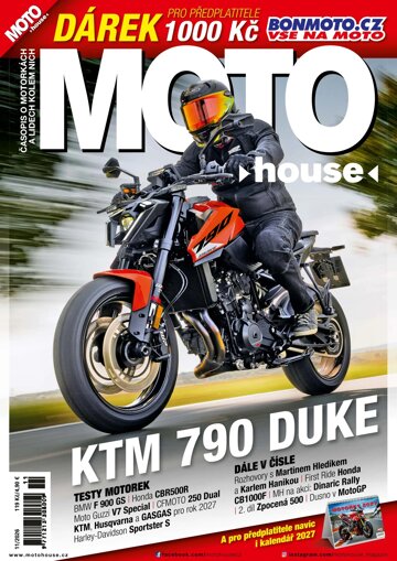Obálka e-magazínu Motohouse 11/2026