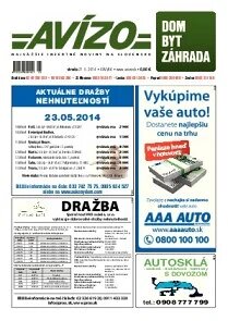 Obálka e-magazínu Avízo 60 (21.5.2014)