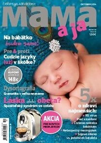 Obálka e-magazínu MAMA a ja 10/2014