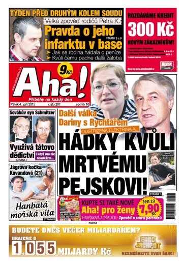 Obálka e-magazínu AHA! 4.9.2015