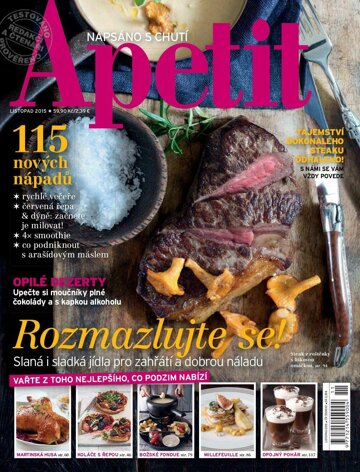 Obálka e-magazínu Apetit 11/2015