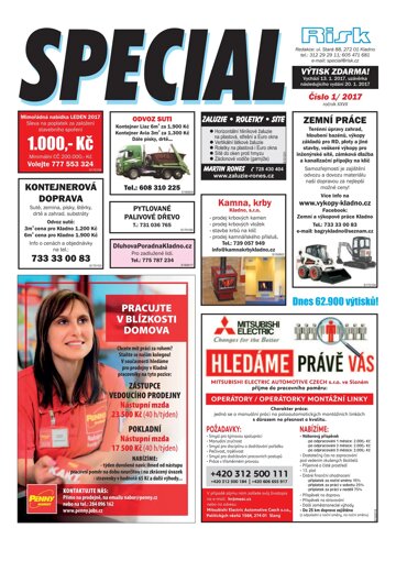 Obálka e-magazínu Special 1/2017
