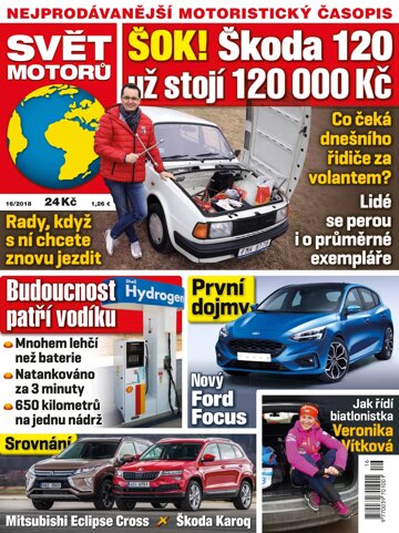 Obálka e-magazínu Svět motorů 16.4.2018