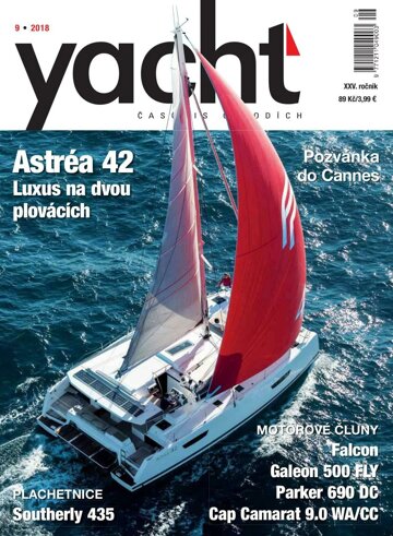 Obálka e-magazínu Yacht 9/2018