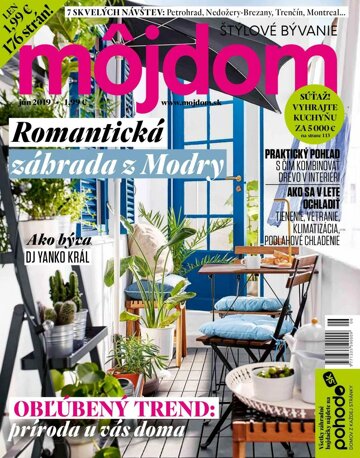 Obálka e-magazínu Môj dom 6/2019