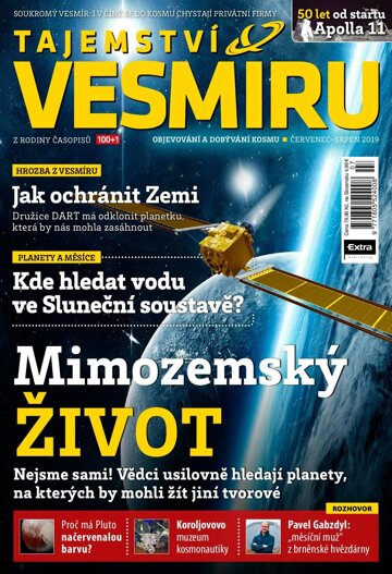 Obálka e-magazínu Tajemství Vesmíru 7-8/2019