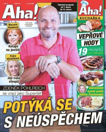 Obálka e-magazínu AHA! Tv - 6.2.2020