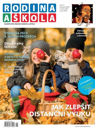 Obálka e-magazínu Rodina a škola 9/2020