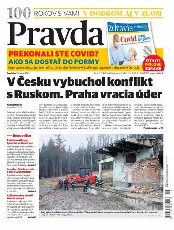 Obálka e-magazínu Pravda 19. 4. 2021
