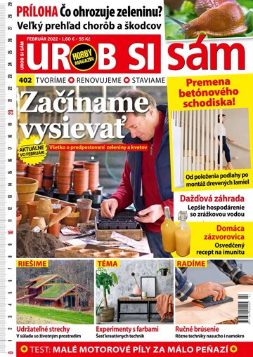 Obálka e-magazínu Urob si sám 2/2022