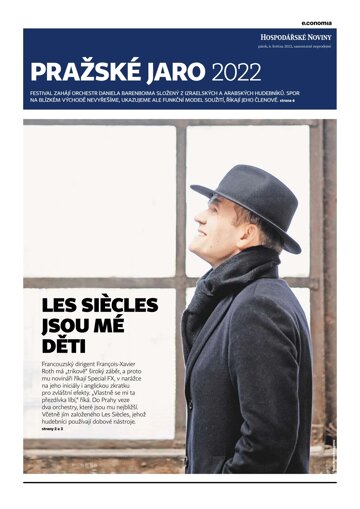 Obálka e-magazínu Hospodářské noviny - příloha 088 - 6.5.2022 Pražské jaro