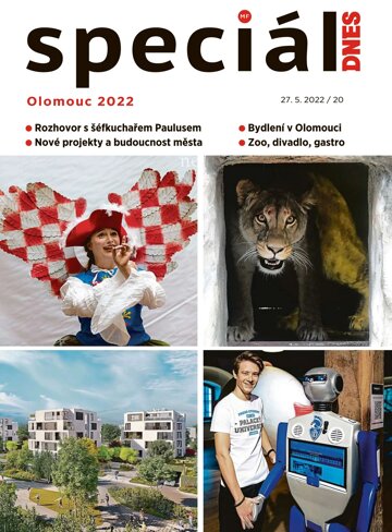 Obálka e-magazínu Magazín DNES SPECIÁL Olomoucký - 27.5.2022