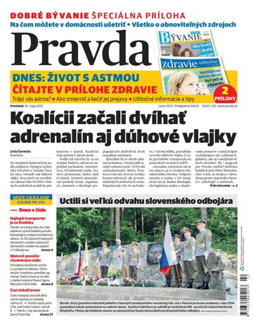 Obálka e-magazínu Pravda 30. 5. 2022