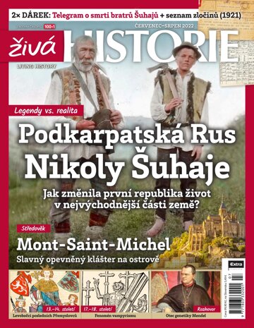 Obálka e-magazínu Živá historie 7-8/2022