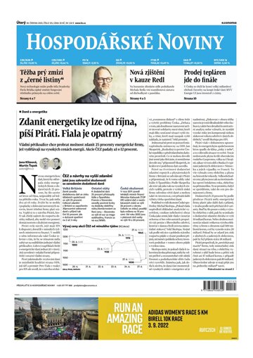 Obálka e-magazínu Hospodářské noviny 125 - 28.6.2022