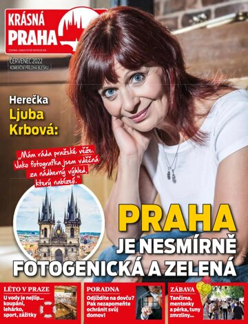 Obálka e-magazínu Příloha Blesk Krásná Praha 7/2022 - 4.7.2022