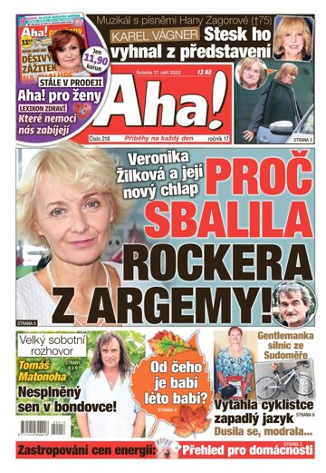 Obálka e-magazínu AHA! 17.9.2022