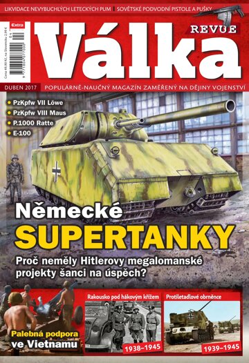 Obálka e-magazínu Válka REVUE 4/2017