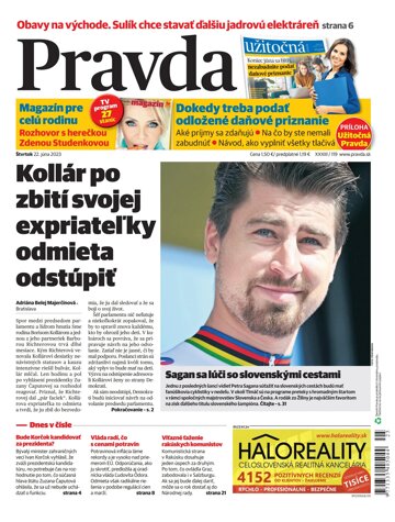 Obálka e-magazínu Pravda 22. 6. 2023