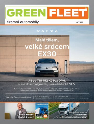 Obálka e-magazínu FLEET firemní automobily 4/2023