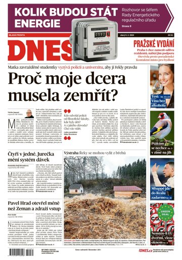 Obálka e-magazínu MF Dnes 6.2.2024