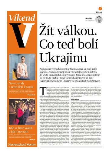 Obálka e-magazínu Hospodářské noviny - příloha Víkend 034 - 16.2.2024 Víkend